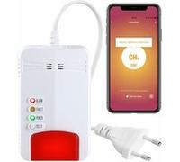 Détecteur de gaz domestiques connecté avec Alarme 85 DB [VisorTech]