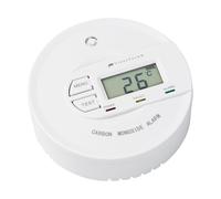 VisorTech Détecteur de monoxyde de carbone avec écran LCD et alarme COM-16