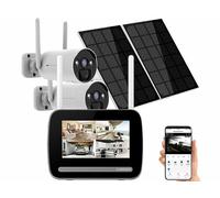 VisorTech Enregistreur vidéo connecté et intelligent avec 2 caméras DSC-500.CAM