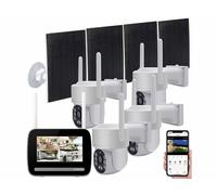 VisorTech Enregistreur vidéo connecté et intelligent avec 4 caméras DSC-502.CAM