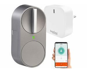 VisorTech Mécanisme de serrure connecté TSZ-90 avec passerelle réseau