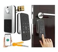 VisorTech : Serrure de porte motorisée connectée et intelligente TS-100.app G
