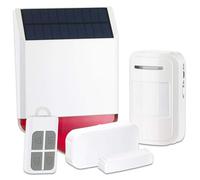 VisorTech Solar-Funk-Alarmalage XMD-4400.Easy 110dB 5-tlg Set Début avec Capteur