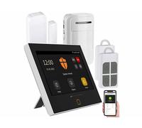 Système d'alarme connecté 4G XMD-5500.wifi avec 2 télécommandes et 2 capteurs VisorTech