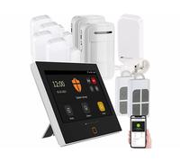VisorTech Système d'alarme connecté 4G XMD-5500.wifi avec 2 télécommandes et 7 capteurs