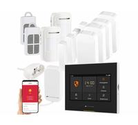 VisorTech Système d'alarme connecté GSM XMD-5200.wifi avec 7 capteurs et 2 télécommandes