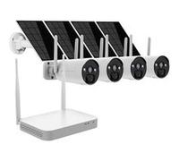 VisorTech : Système de surveillance connecté DSC-500.nvr 2K avec 4 caméras solaires