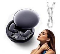 Visound Drift - Invisible Earbuds, Invisible Sleep Wireless Earphone, HiFi Sound, Stable Fit with Immersive Sound, Comfortable Fit LED Power Display, Invisible Earphones for Sleeping, Working (Black)
