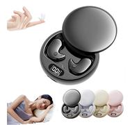 Visound Drift - Invisible Earbuds, Invisible Sleep Wireless Earphone, Light-Weight Noise Blocking, LED Power Display, No Lag, Ipx6 Vision Beam Headphones for Sleeping, Working, Hiking (Black)