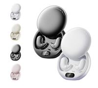 Visound Drift - Invisible Earbuds, Noise Cancelling Headphones for Sleeping, Light-Weight Noise Blocking, Comfortable Fit LED Power Display, Invisible Earphones for Sleeping, Working (White+Black)