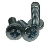VISSERIE RACK - 16 Vis à Tête Cruciforme M6 x 16 mm - Zinc
