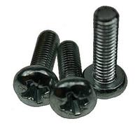 VISSERIE RACK - 16 Vis à Tête Cruciforme M6 x 20 mm - Zinc