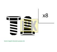 Visserie, volant moteur LUK 411 0007 11