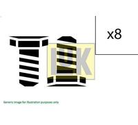 Visserie, volant moteur LUK 411 0007 11 pour VW PASSAT B7 (362) 1.8 2010-2014