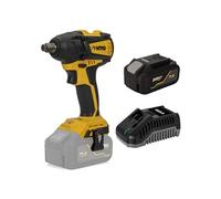 Visseuse à choc 20V + Batterie lithium 4Ah Couple 300 Nm + Chargeur rapide 20V