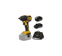 Visseuse à choc 20V + Batterie lithium 4Ah Couple 300 Nm + Chargeur rapide 20V + Sac à Outils