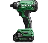 Hikoki Clé à chocs sans fil WH18DAWCZ 18V Brushless 140 Nm 2x2,0Ah 1/4" Coffret Chargeur