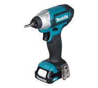 Makita Visseuse à chocs sans fil 10,8 Volts Li-Ion 2 Ah CXT 110 Nm TD110DWAE