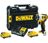 DeWALT Visseuse à chocs, 12V, 2 Batteries, Chargeur rapide - DCF801D2-QW