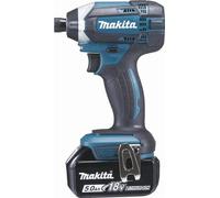 Visseuse à chocs 18 V Li-Ion 5 Ah 165 Nm MAKITA - 2 batteries, chargeur, coffret - DTD152RTJ