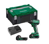 Visseuse à chocs 18V 1/4" 140 Nm (2x2.0 Ah) en HitCase - HIKOKI WH18DDWRZ