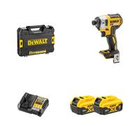 Visseuse à chocs 18V DCF887NT-XJ + 2 batteries 18V 5 Ah + chargeur DCB1104-QW DEWALT