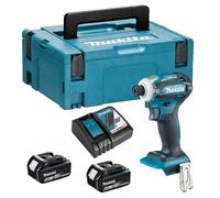 Visseuse à chocs 18V LXT 180Nm (2x6,0 Ah) en MAKPAC - MAKITA DTD172RGJ