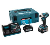 Visseuse à chocs 40V XGT 220 Nm - MAKITA - avec 2 batteries 2.5Ah - chargeur - MakPak - TD001GD201