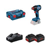 Visseuse à chocs / boulonneuse GDX 18V-210 C + 2 batteries Procore 18V 8 Ah + 1 chargeur GAL 18V-160 BOSCH