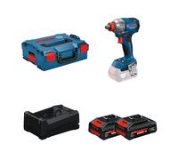 Visseuse à chocs / boulonneuse GDX 18V-285 + 2 Batteries EXPERT 4 Ah + 1 Chargeur GAL 12V/18V-80 BOSCH