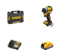 Visseuse à chocs DCF850NT-XJ + 1 batterie POWERSTACK 18V 1.7 Ah + 1 Chargeur DCB1104-QW DEWALT