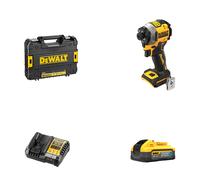 Visseuse à chocs DCF850NT-XJ + 1 batterie POWERSTACK 18V 5 Ah + 1 Chargeur DCB1104-QW DEWALT