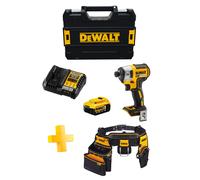 Visseuse à Chocs DeWALT DCF887P1T (1 x 5,0 Ah DCB1104 TSTAK II Ceinture porte-outils DWST1-75552)