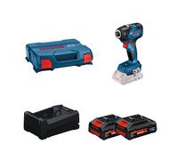 Visseuse à chocs GDR 18V-200 + 2 Batteries EXPERT 4 Ah + 1 Chargeur GAL 12V/18V-80 BOSCH