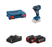 Visseuse à chocs GDR 18V-200 + 2 batteries GBA 18V 4 Ah + 1 chargeur GAL 18V-40 BOSCH