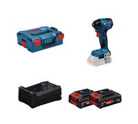 Visseuse à chocs GDR 18V-220 C + 2 Batteries EXPERT 4 Ah + 1 Chargeur GAL 12V/18V-80 BOSCH