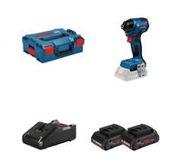 Visseuse à chocs GDR 18V-220 C + 2 batteries ProCORE 18V 4 Ah + 1 chargeur rapide GAL 18V-40 BOSCH