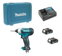 Visseuse à Chocs MAKITA TD110DSAE - Sans fil - Batterie 2 Ah - 10,8 V - Clé à choc