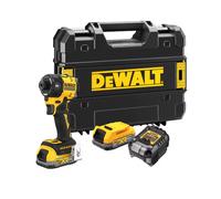 Visseuse à chocs Premium Hydraulique XR 18V Brushless - DEWALT - avec 2 batteries 18V 1.7Ah - chargeur - TSTAK - DCF870E2T-QW