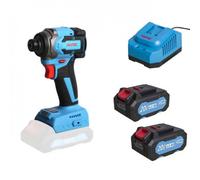 Visseuse à chocs sans fil 20V - 230 Nm + 2 batteries 4Ah - FCID230LX-2B1C LEMAN