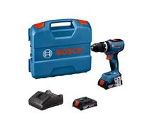 Perceuse à Percussion BOSCH GSB 18V-65 (2 x 2,0 Ah + GAL 18V-20 + L-Case)