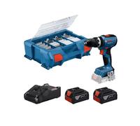 BOSCH GSB 18V-65 PROFESSIONAL Perceuse-visseuse a percussion, 2 x 4.0Ah, L-case 06019N3307