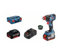 Clé à chocs Bosch GDX 18V-200 C; 18 V; 2x5,0 Ah accu.