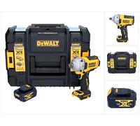 Visseuse à chocs sans fil DeWalt DCF 892 NT 18 V 813 Nm 1/2" Brushless + 1 batterie 4,0 Ah + TSTAK - sans chargeur