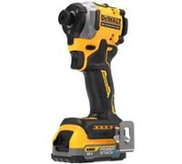 DeWalt Clé à choc sans fil 1/4" DeWalt 18V XR (sans balais), max. 206 Nm, incl. 2x batterie Powerstack (18 Volt / 1,7 Ah) avec technologie de batterie Pouch DCF850E2T-QW Quantité:1