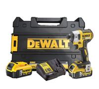 Visseuse à chocs XR 18V 5 Ah Li-Ion brushless 2 batteries DEWALT