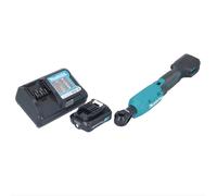 Visseuse à cliquet sans fil Makita WR 100 DWA1 12 V 47,5 Nm 1/4" 3/8" + 1 batterie 2,0 Ah + chargeur