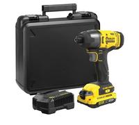 Visseuse à impact sans fil - 18V - STANLEY FATMAX V20 - SFMCF800D1K-QW - Brushless - 165Nm - batteries 2 Ah + chargeur 2 A