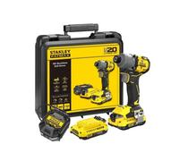 Stanley Visseuse à impact sans fil FATMAX V20 SFMCF830D2K-QW 18V Brushless 230 Nm 2x2Ah + chargeur