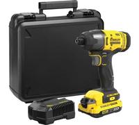 Visseuse a impact sans fil + batterie 2Ah + chargeur - 18V - Stanley Fatmax - SFMCF800D1K-QW